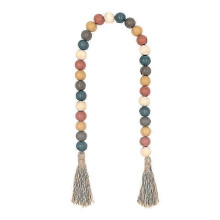 Bead Decor Tassel Hanging Decor Assorted Color 76X2X2cm Plastic 1Pcs