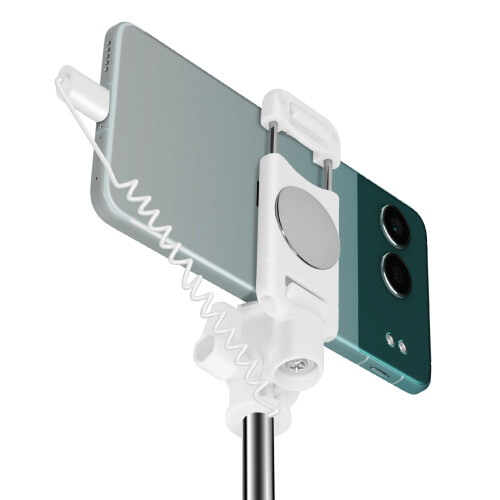 LinQ Selfie Stick with Mirror - USB-C Connector - Trigger Button - LinQ 1