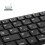 Avizar Mini tastiera AZERTY Bluetooth, Android, iOS e Windows, supporto incluso 5