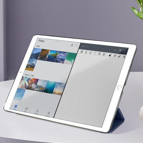 Avizar Custodia per iPad Pro 12.9 e 12.9 2017 Trifold supporto e digitazione 2