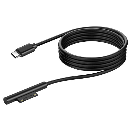 Avizar Cabo de Carga USB-C 45W para Surface Pro 7, Pro 6, Pro 5, Pro 4, Pro 3 e Go 1
