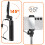 LinQ Selfie Stick with Integrated Mirror, USB-C, and Trigger Button 3