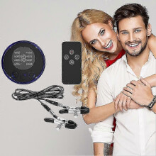 Electric Sensory Clip Accessory For Couple Use Adjustable Body Sensation Experience Tool Portable Personal Body Sensory Accessory For