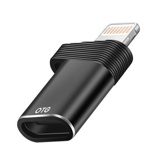 LinQ USB-C auf Lightning OTG Adapter 480 Mbps