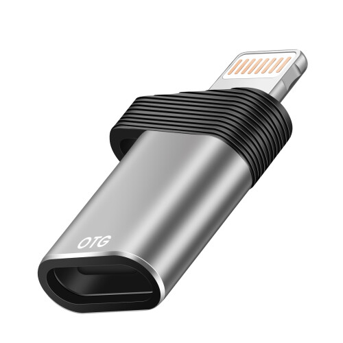 LinQ USB-C auf Lightning OTG Adapter 480 Mbps