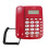 Avizar Telefone fixo com fio multifuncional com ecrã LCD / Rediscagem / Alarme 1