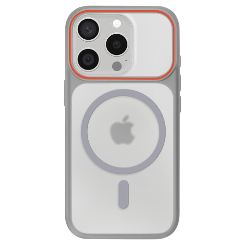 Avizar Verstärkte Rauchglas MagSafe Hülle iPhone 15 Pro
