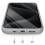 Avizar Verstärkte Rauchglas MagSafe Hülle iPhone 15 Pro 4