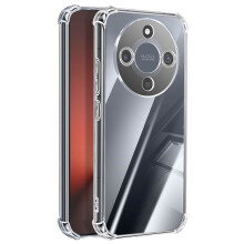Avizar Hoes voor Honor Magic 8 Lite van Siliconen met Versterkte Hoeken