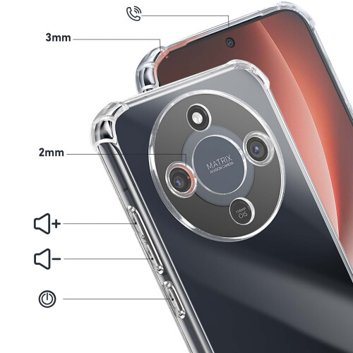 Avizar Capa para Honor Magic 8 Lite em Silicone com Cantos Reforçados 2