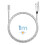 Avizar Câble Magnétique 3-en-1 USB-C / Lightning / Micro-USB vers USB-A 1m 3