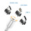 Avizar Câble Magnétique 3-en-1 USB-C / Lightning / Micro-USB vers USB-A 1m 4