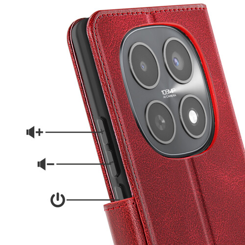 Avizar Case for Redmi Note 15 5G Leather Effect with Card Holder and Stand Function 2