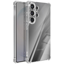 Avizar Hoesje voor Galaxy S26 Ultra van zacht siliconen met versterkte hoeken