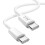 Avizar Câble USB-C vers USB-C pour Smartphone / Laptop Quick Charge 40W avec Cordon 2m 2