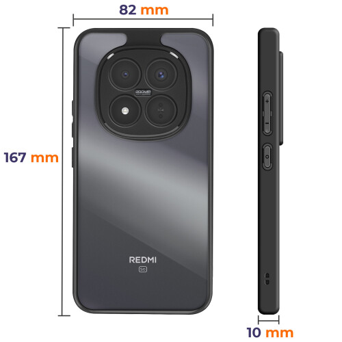 iMak Case for Redmi Note 15 Pro Plus 5G with Soft Edge 2