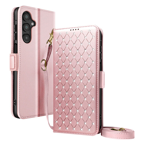 Avizar Custodia per Galaxy A16 / A26 / A17 Anti-RFID con Tracolla e Cinghia