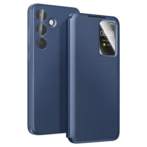 Avizar Smart View Etui mit Kartenfach für Galaxy S25 FE