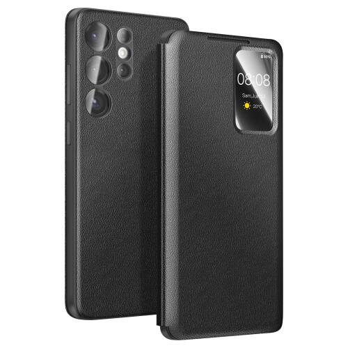 Avizar Smart View Etui mit Kartenfach für Galaxy S26 Ultra