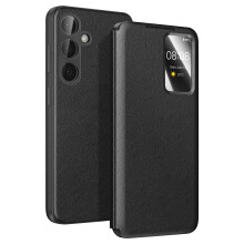 Avizar Smart View Hoesje voor Galaxy S26 met Kaarthouder en Antislip Afwerking