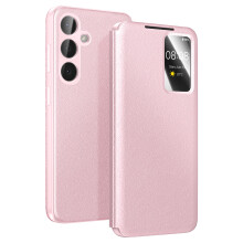 Avizar Smart View Hoesje voor Galaxy S26 met Kaarthouder en Antislip Afwerking