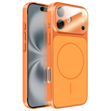 Avizar MagSafe Hoes voor iPhone 16 Hard met Glas Camerabescherming