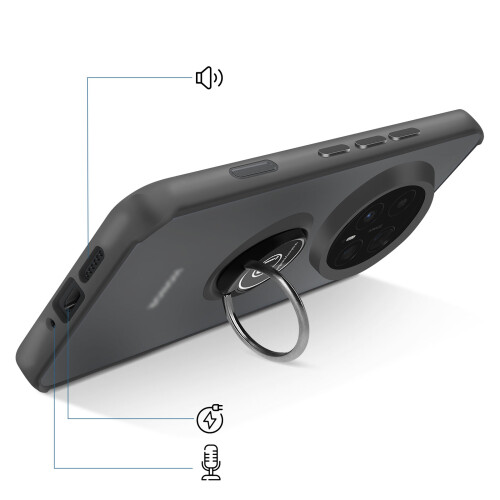 Avizar Capa para Honor Magic 8 Pro com Suporte Anel e Fixação Magnética 2