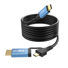 LinQ Cavo Adattatore Video USB-C a HDMI 4K 60Hz 1.8m Schermato