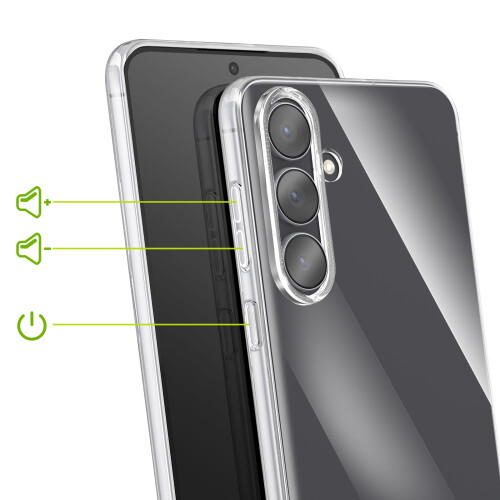 Mayaxess Capa para Galaxy S25 FE Proteção Flexível em Silicone 2