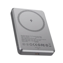 LinQ MagSafe Powerbank 10000mAh 15W und Kabelgebunden 22.5W mit 4 LED-Ladeanzeigen