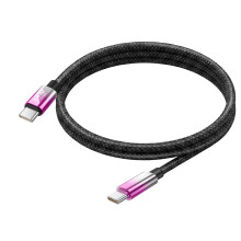 LinQ USB-C naar USB-C Kabel Snelladen 80W met LED-Scherm 1.2m