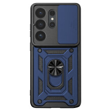 Mayaxess Hoesje voor Galaxy S26 Ultra met Schuifbare Camera Cover en Magnetische Ring