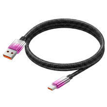 LinQ USB-C naar USB Kabel Snelladen 48W met LED-Scherm 1.2m
