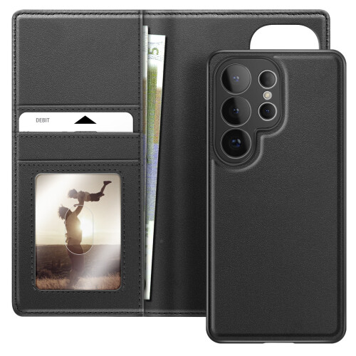 Mayaxess 2-in-1 Wallet Case for Galaxy S26 Ultra with Detachable Shell