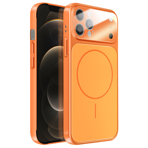 Avizar Capa para iPhone 12 Pro Compatível com MagSafe Acabamento AG Glass Fosco 1