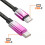 LinQ Cabo USB-C para USB-C de Carga Rápida 80W com Visor LED 1.2m 3