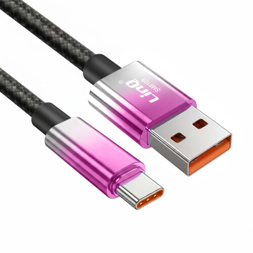 LinQ Cabo USB-C para USB de Carga Rápida 48W com Visor LED 1.2m 1
