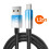 LinQ Cabo USB-C para USB de Carga Rápida 48W com Visor LED 1.2m 5