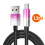 LinQ Cabo USB-C para USB de Carga Rápida 48W com Visor LED 1.2m 5
