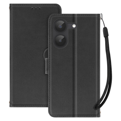 Avizar Wallet Case for Poco X8 Pro with Stand Function and Matching Lanyard