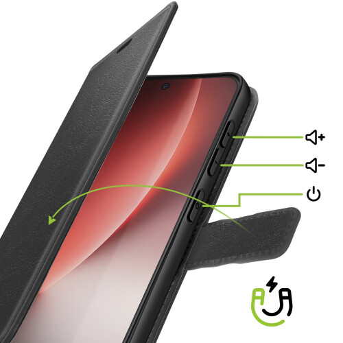 Mayaxess Honor Magic 8 Pro Wallet Case with Wrist Strap and Stand Function 2