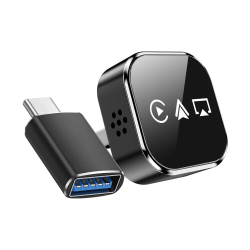 Avizar Langaton CarPlay Autoadapteri Bluetooth ja Wi-Fi Vastaanotin