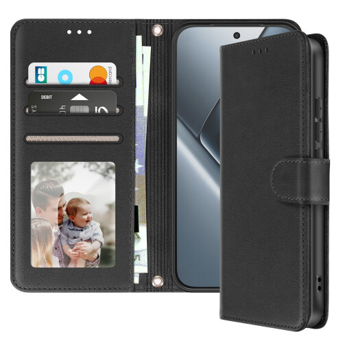 Avizar Wallet Case for Poco X8 Pro with Stand Function and Matching Lanyard 1
