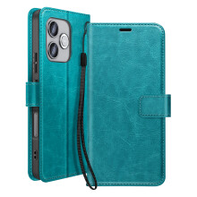Mayaxess Hoesje geschikt voor Honor 600 Lite - Wallet Case met Koord & Standaard