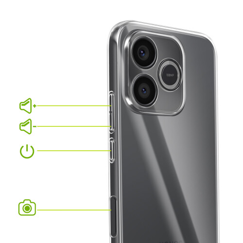 Mayaxess Capa para Honor 600 Lite com película de vidro temperado 2
