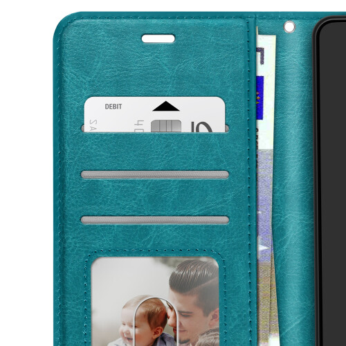 Mayaxess Wallet Case for Honor 600 Lite with Wrist Strap and Stand Function 1