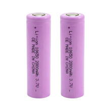 Avizar 2x Lithium Akkus 3.7V 2000mAh wiederaufladbar