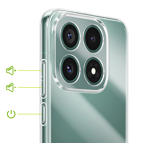 Mayaxess Capa para Xiaomi 17 com película de vidro temperado 2