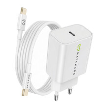 Mayaxess Chargeur Secteur pour iPhone 16e 20W + Câble USB-C 1m