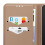 Avizar Wallet Case for Galaxy A57 Fancy Series with Stand Function 5